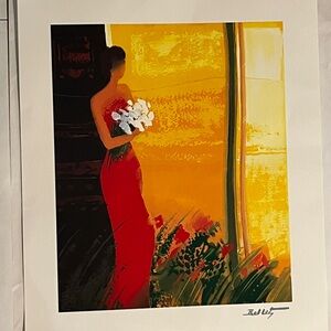 Pleine Floraison by Bellet Emile. COA. Unframed Art